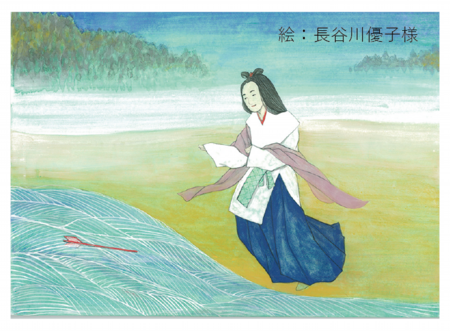 丹塗りの矢絵1